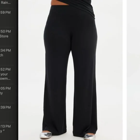 Jersey Lounge Straight Leg Pant - Picture 2 of 3